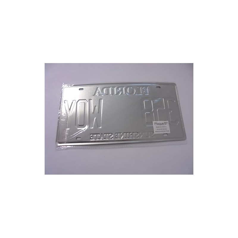 OPO 10 - USA Car License Plate - Metal Replica
