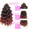 XSASLYET 10 Inch Pre Looped Crochet Hair for Black Women