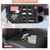 1000D Sun Visor Organizer with Zipper Visor Storage Pouch, Car
