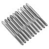 10pcs M3.5x0.6 Screw Tap Straight Flute HighSpeed Steel High Hardness