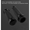 GITOBEHA 1 Inch Motorcycle Handlebar Grips Aluminum Cable Throttle Hand
