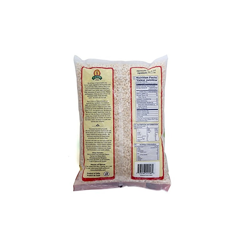 Laxmi All-Natural Basmati Kurmura/Basmati Mamra - 14oz Bag