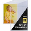 5x7 Toploader - Clear Rigid Photo Protectors for Your Precious