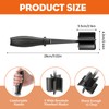 JRYGAC Hackfleisch Zerkleinerer, Multifunktion Hackfleisch, Handheld Stampfer, Hitzebeständiger Meat Masher,