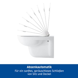 Duravit 0067390000 D-Code Toilet Seat and Cover, White Finish