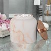nu-steel MST1CH Misty Copper Collection Cotton Container, Perfect for Home