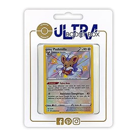 my-booster SWSH045-FR25-UB-SV094 Pashmilla (Chillabell) SV094/SV122 Secret Dazzling Myboost X Epée et Bouclier 4.5 Destinées Radieuses, Box of 10 French Pokémon Cards