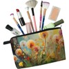 Livel lhood Floral Dandelion Makeup Bag Oil Painting Style Dandelion