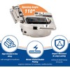 8 Pcs Replacement for Blum Cabinet Hinges, 110 Degree Compact