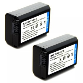 For Sony 2x Battery For NP-FW50 Sony ILCE-7 ILCE-7M2 ILCE-7R ILCE-7RM2 ILCE-7S ILCE-7SM2