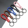 Rockyu Keychain, Men's, Women's, Braided Leather, Car Key Ring, Simple,