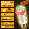 Dimmable E12 LED Bulb Himalayan Salt Lamp 4W, Equivalent 15W