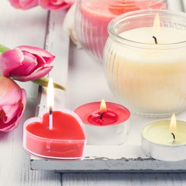 BESPORTBLE 9 Stücke Duftkerze Herz Kerzen Teelicht Sojawachs Aroma Kerzen Sojakerzen Romantische Teelichter für Valentinstag Dekoration Geschenk Hochzeit Deko Tischdeko Yoga SPA SM Massage
