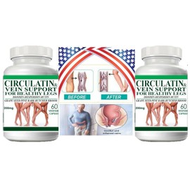 DIOSMIN Products LEG VEIN Strong Veins Varicose Vericose Spider Vein support 120 Capsules