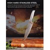 Knife Block Set, FOHERE Knife Set with Advanced Self Sharpening
