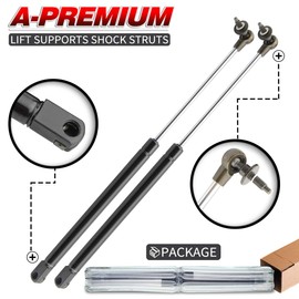 A-Premium Rear Window Glass Lift Supports Shock Struts Compatible with Jeep Grand Cherokee WJ 1999-2004 Sport Utility 2-PC Set