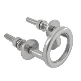 JT-HLM Boat Stainless Steel Bracket Transom Mount Water Ski Tow Rope Hook for Yacht Accessories