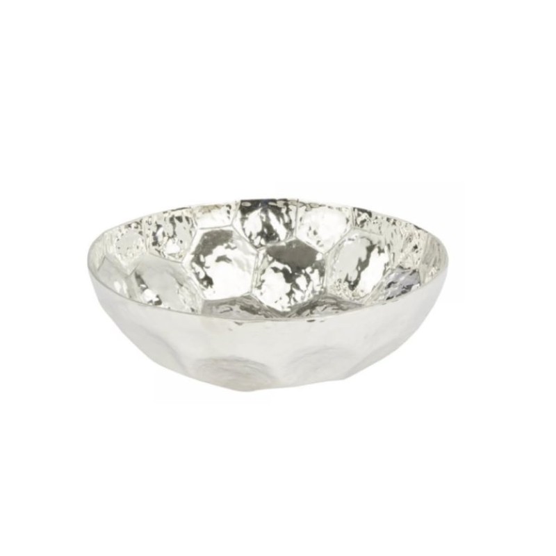Lambert Bowl Aluminium Nickel-Plated H 7 D 20 cm