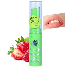 PINNER Fruit Extract Color Changing Green Pink Magic Lipstick Combo Pack of 3 (PINK, 10.5 g)