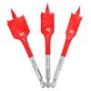 Diablo 3 Piece Set Spade Bit for Wood - Speed-TIP