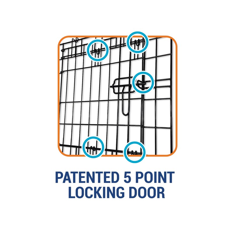 Precision Pet Products One Door Provalue Wire Dog Crate, 42