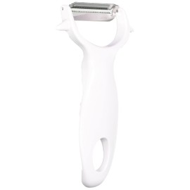 Shimomura Kougyou FV-658 Full Vegetable Tsma Peeler, Made in Japan, Niigata, Tsubame Sanjo, White
