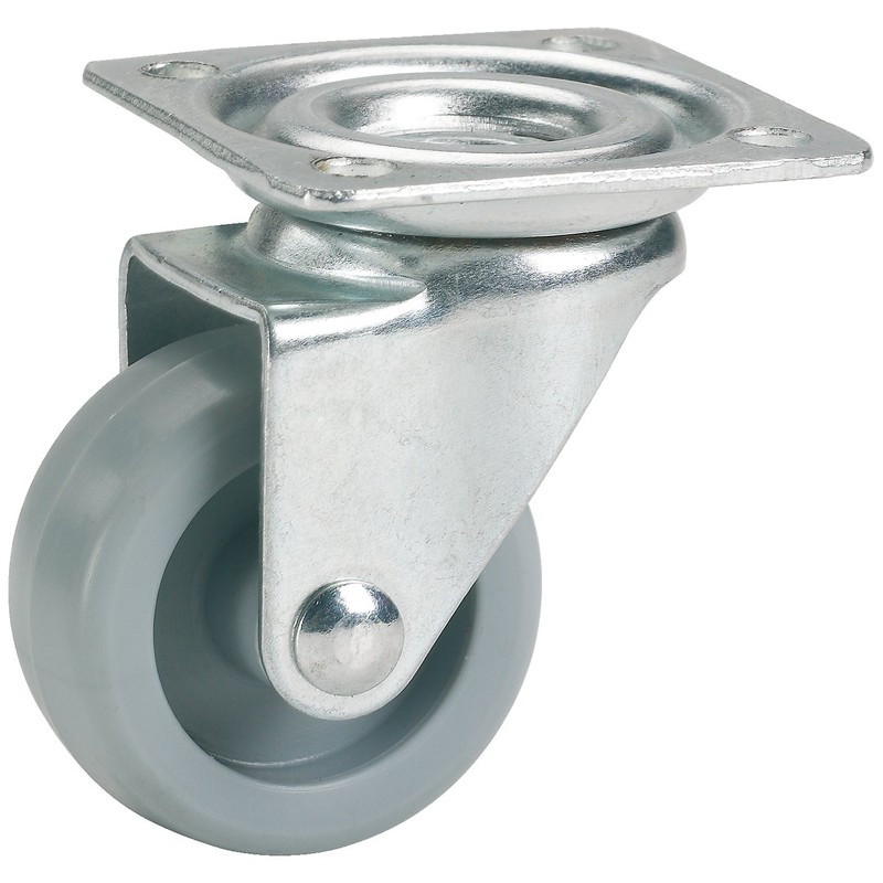 Dörner + Helmer Furniture Swivel Castor, 36 mm x 15