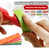 IRISFLY 30Pcs Sanding Sponge for Model,Waterproof Wet Dry Hobby Model