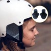 Half Helmet Ear Covers,Detachable Motorcycle Protective Helmet Ear Cover Pads