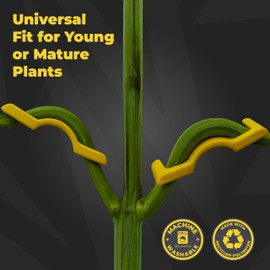 BudTrainer BudClips for Optimal Plant Growth | 20pk | Universal Size LST Clips | Durable Plant Support Clips to Bend or Interlock Stems for Abundant Harvest | Gardening at Any Growth Stage | Reusable