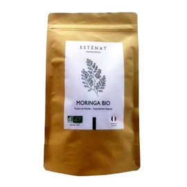 Bio-Moringa-Pulver, 150 g – Superfood, rein & natürlich – reich an Vitaminen A, Eisen, Zink und Kalzium – Ideal Boost Energie, Entgiftung, Gleichgewicht, Smoothies und Kochen – ISTENAT
