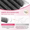 XIUSUZAKI 6D W Shape Eyelash Extension 0.07 D Curl Volume