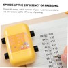 Angoily 3Pcs Math Roller Stamps for Training Stampers with Automatic