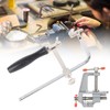 Jewelers Sawbow Saw Frame 12 Blades &amp; Mini Bench Vise
