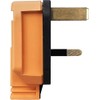 Heavy-Duty 13 Amp UK 3-Pin Mains Plug ( Orange) |