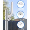 Adjustable Roof Mount Stainless Steel Versatile Weather Proof Pivot Mounting