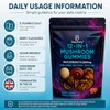 12-in-1 Mushroom Gummies Complex – 3500mg Includes,Lions Mane and Reishi