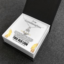 Ginger Lyne Collection Granddaughter Greeting Card Silver Anchor Heart Necklace Women Ginger Lyne Co...