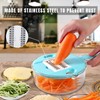 Pure Crafted Multifunctional Fruit Cutter 12 PCS Set – ABS+PP+Stainless