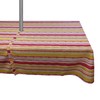 Alan Symonds STRIPED RED/MULTI OUTDOOR TABLE COVERING (TABLECLOTH 60" X
