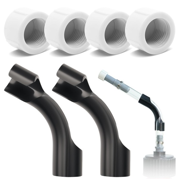 mapleza mapleza 4 Pcs Racing Fuel Hose Cap with 2