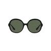 Vogue Eyewear Woman Sunglasses Black Frame, Dark Green Lenses, 56MM