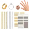 Yiteshi 46PCS Invisible Ring Sizer Adjuster for Loose Rings, Ring