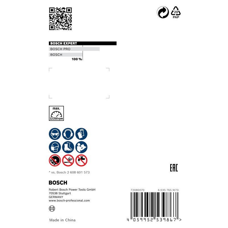 Bosch 1 x Expert Concrete Diamond Cup Wheels (for Concrete,