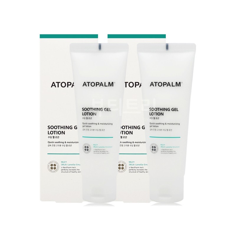 Atopalm Soothing Gel Lotion 120ml+120ml / 아토팜 수딩 젤 로션