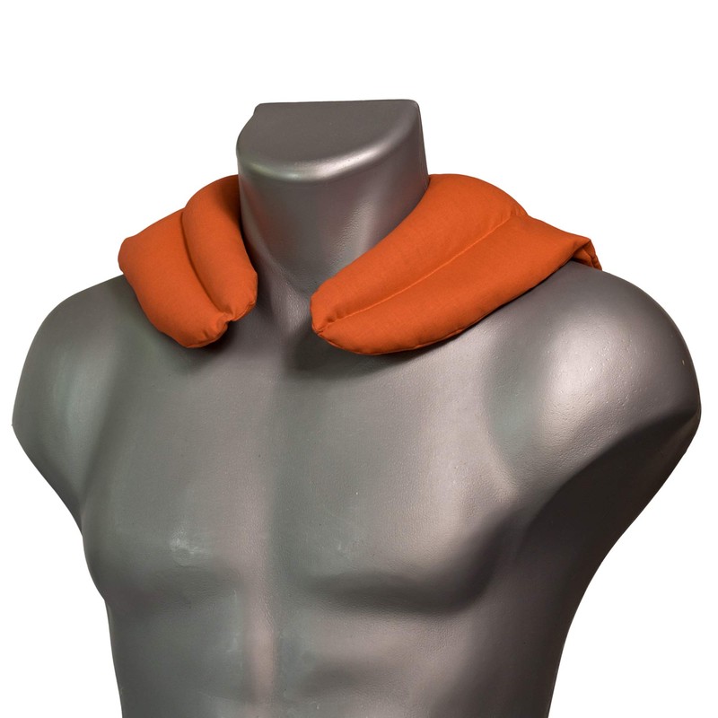 Bead neck pillow with Chambers Orange, , ,