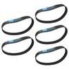 5Pcs Transmission Rubber Belt Industrial 255 Aluminum Sawing Cutting Machine