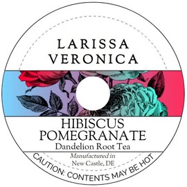 Hibiscus Pomegranate Dandelion Root Tea (Single Serve K-Cup Pods) (12 pods, ZIN: 577779) - 2 Pack