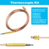 DIKEBAO 1500mm Universal Thermocouple Kits Gas Stove Thermocouple Thermocouple Flame