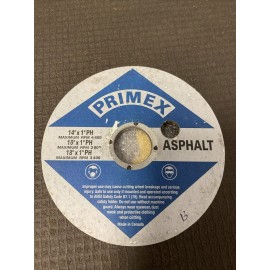 PRIMEX 14" X 1/4" X 1" PH CONCRETE STATIONARY CUTOFF CUT OFF WHEEL